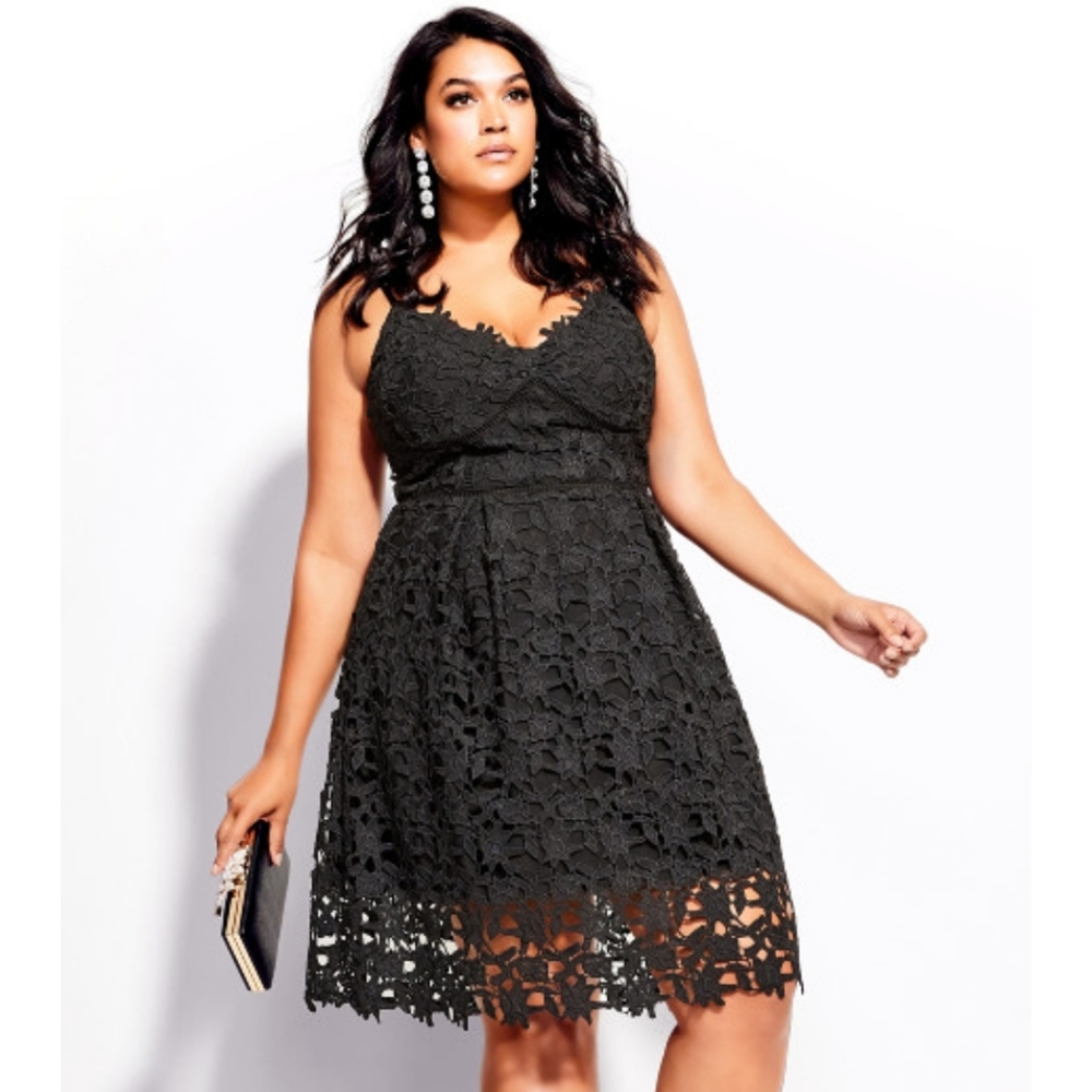 City Chic So Fancy Dress Size 16